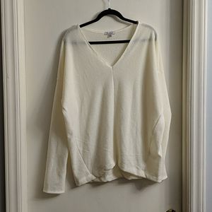 Cream sweater